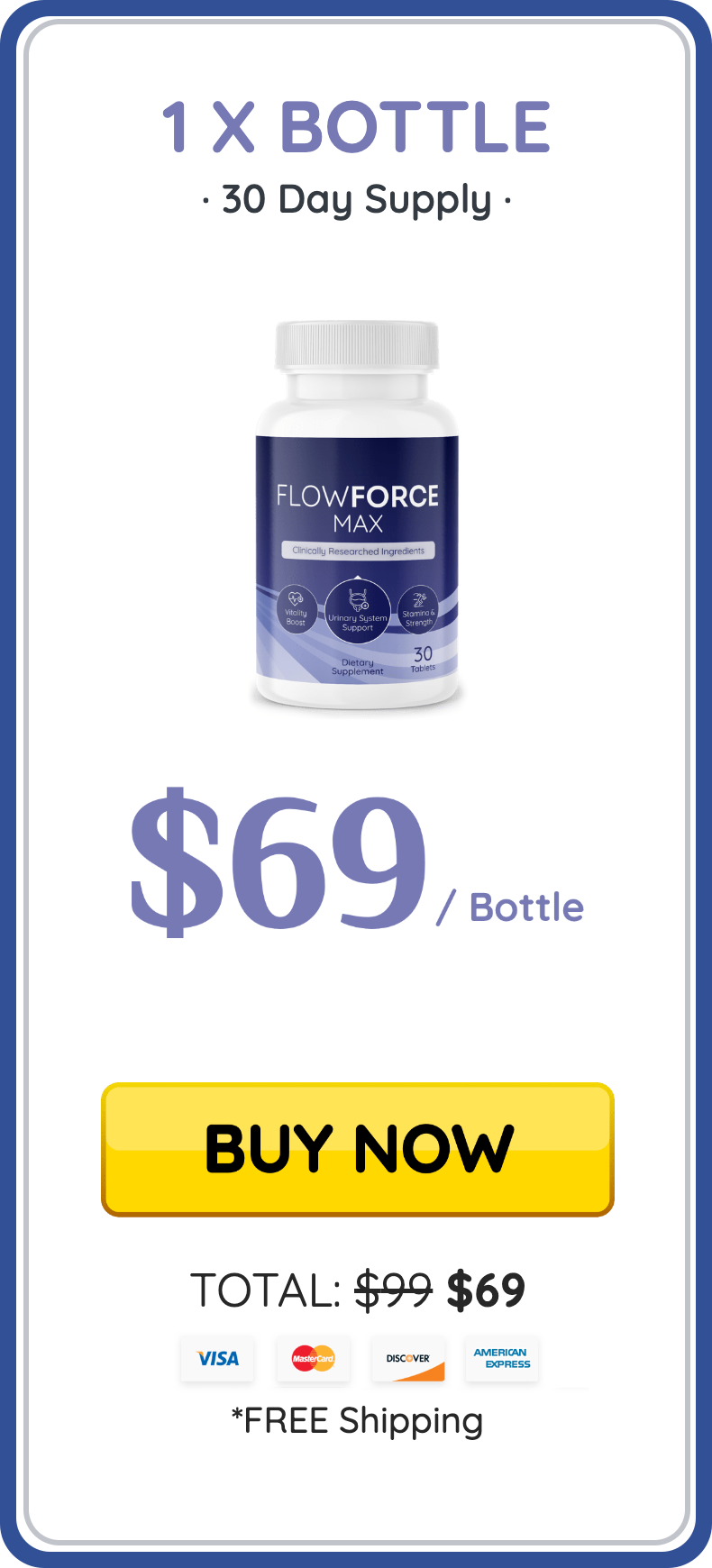 FlowForce Max™ - 1 Bottle